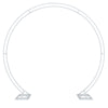 Romantic Wedding Arch Party Backdrop Stand Elegant White Metal Frame Flower Rack