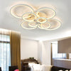 LED Ceiling Light Geometric Lamp Chic Design Lights Fixture Room Decor Lighting