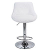 2pcs Bar Stools Breakfast Swivel Gas Lift Kitchen Stools Leather Chairs Comfort