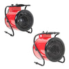 Electric Fan Heater Space Air Warmer Industrial Workshop Garage Farm Shed House