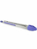 Silicone Kitchen Cooking Salad Serving BBQ Tongs Stainless Steel Handle Utensil