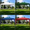 Gazebo Party Tent Marquee 3x3m Waterproof PVC Garden PE Outdoor Wedding Canopy