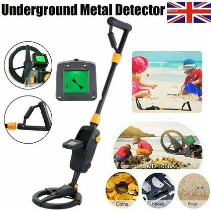 Kids Hunter Sensitive Metal Detectors Waterproof Gold Treasure Finder Outdoor UK