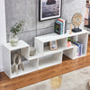 TV Stand Unit Bookcase Bookshelf Storage Shelf Display Unit Low Stand Livingroom