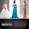 Extra Large Wedding Dress Bridal Gown Garment Breathable Cover Storage Bag White