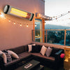 2500W Electric Patio Heater Wall Mounted Outdoor Garden Infrared Radiator Heater