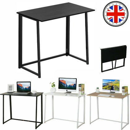 Small Folding Computer Desk PC Laptop Table Writing Study WorkstationCraft Hobby