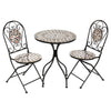 Bistro Set Outdoor Patio Garden Furniture Dining Kitchen Table Folding Chairs L