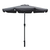 2.5m 3m Garden Patio Parasol Umbrella 8 Sturdy Ribs With Tilt Mechanism Outdoor