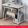 Home Office Computer Desk Study Writing Table PC Workstation Shelf Furniture UK
