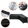 Waterproof Rattan Corner Furniture Cover Garden Outdoor Sofa Protect L Shape UK!