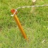 18cm Aluminium Alloy Outdoor Camping Trip Tent Pegs Ground Nail Stakes