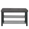 Neatfreak Shoe Storage Bench Rack with Foam Padded Cushion Seat