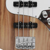 Glarry 4 String 20 Frets GJazz Electric Bass Guitar w/Pickguard Cable Bag Strap