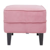 Upholstered EXTRA SOFT Footstool Ottoman Footrest for Sofa Armchair Pouffe Seat