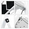 Folding 2 Step Ladder Non Slip Tread Safety Steel Small Stool Ladders Kitchen