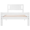 3ft Single Size Bed Pine Wood Bed Frame 90x190 cm Solid Wooden Bed Frame HT