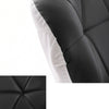 Office Chair PU Leather Lift Swivel Chair Comfy Padded Seat Chair Armless Chairs