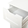 Mondeer 4 Drawers Bathroom Cabinet Wooden Chest Storage Cupboard White