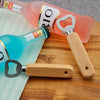 Stainless Steel Wooden Handle Beer Wine Bottle Opener Opening Tool Restaurant UK