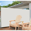 Retractable Side Awning Garden Windbreak Sunshade Outdoor Blind Screen 180x300cm
