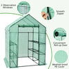 Outdoor Portable Walk-in Greenhouse Planter Flower Grow Tent Zippered Entry Door