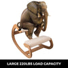 Ergonomic Kneeling Chair Wooden Comfortable Thick Cushion in Fabirc HOT ON SALE
