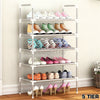 3/4/5/6 Tiers Shoe Rack Storage Shelf Display Stand Organiser Unit Cabinet New