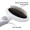 AllPetSolutions Dog Puppy Cat Pet Grooming - Comb, Slicker Brush, Dematting Tool