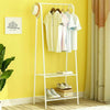Heavy Duty Metal Clothes Storage Rack Coat Hanging Rail Shoe Stand Garment Shelf