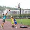 Large 2.1M-3M Height Basketball Hoop Adjustable Backboard Rim Portable Fitness