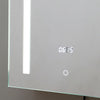 LED Illuminated Bathroom Mirror Cabinet with Sensor Demister Pad Shaver Socket