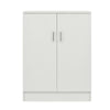 Shoe Cloth Storage Cabinet Cupboard Footwear Rack Stand Wood Sideboard Organizer