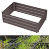 Steel Raised Plant Bed Garden Flower Planter Vegetable Box Planting Grow Bag NEW