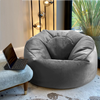 Plush velvet Beanbag Chair XL Luxury Bean Bags in Plush velvet, Lounger beanbags