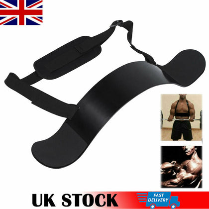 Fitness Bicep Isolator Arms Blaster Bomber Training Weight Lifting Gym Strap
