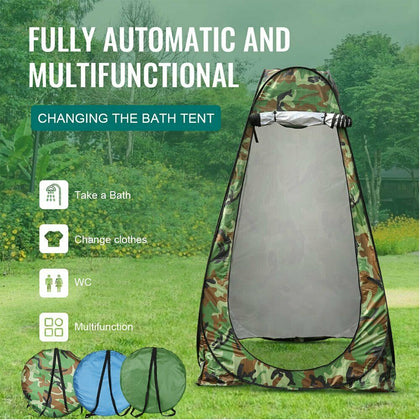 PORTABLE POP UP TENT OUTDOOR CAMPING TOILET SHOWER INSTANT CHANGING PRIVACY ROOM