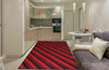 Beautiful Non Slip KOLM Rubber Back Washable Hall Hallway Runner Rug Small Mats