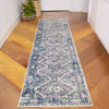 Vintage Navy Living Room Rugs Small Large Blue Area Rug Medallion Carpet Runners