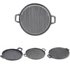Baking Barbecue Grill Pan Frying Enamel BBQ Steak Home Cooking Griddle Plate NEW