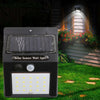Solar Powered 20LED PIR Motion Sensor Wall Security Light Garden Outdoor Lamp UK