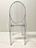 Ghost Dining Chair Lounge Transparent Plastic Chairs, UK Modern Design Clear UK
