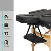 Mondeer 2/3 Folding Portable Lightweight Massage Table Salon Beauty Tattoo Couch