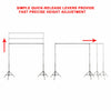 Adjustable Photo Backdrop Support Stand KIT Studio Background White Screen + Bag