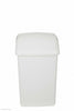 Plastic Flip Top Rectangle Bullet Waste Bin Paper Rubbish Kitchen Swing Bins W/F