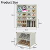 6-20 Cube DIY Shoe Storage Cabinet Rack 12-40Pair Shoes Portable Organizer Shelf