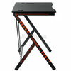 42.5” Gaming Desk Computer Table Ergonomic Carbon Fiber Metal Racing Home Office