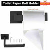 Stainless Steel Wall Mounted Toilet Roll Holder Tissue Paper Stand Bathroom Bar