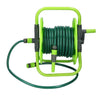 15m Complete Garden Hose Pipe Reel Set Reinforced Tough Outdoor Hosepipe Green