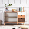 Storage Sideboard Side Cabinet with Drawer Door Shelf Storage Cupboard Home BN